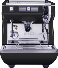 Кофемашина Nuova Simonelli APPIA LIFE 1GR S черная высокая группа полуавтомат