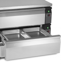 Стол-тумба холодильный комбинированный Tefcold UNI-DRAWER UD2-2 (GN2/1)